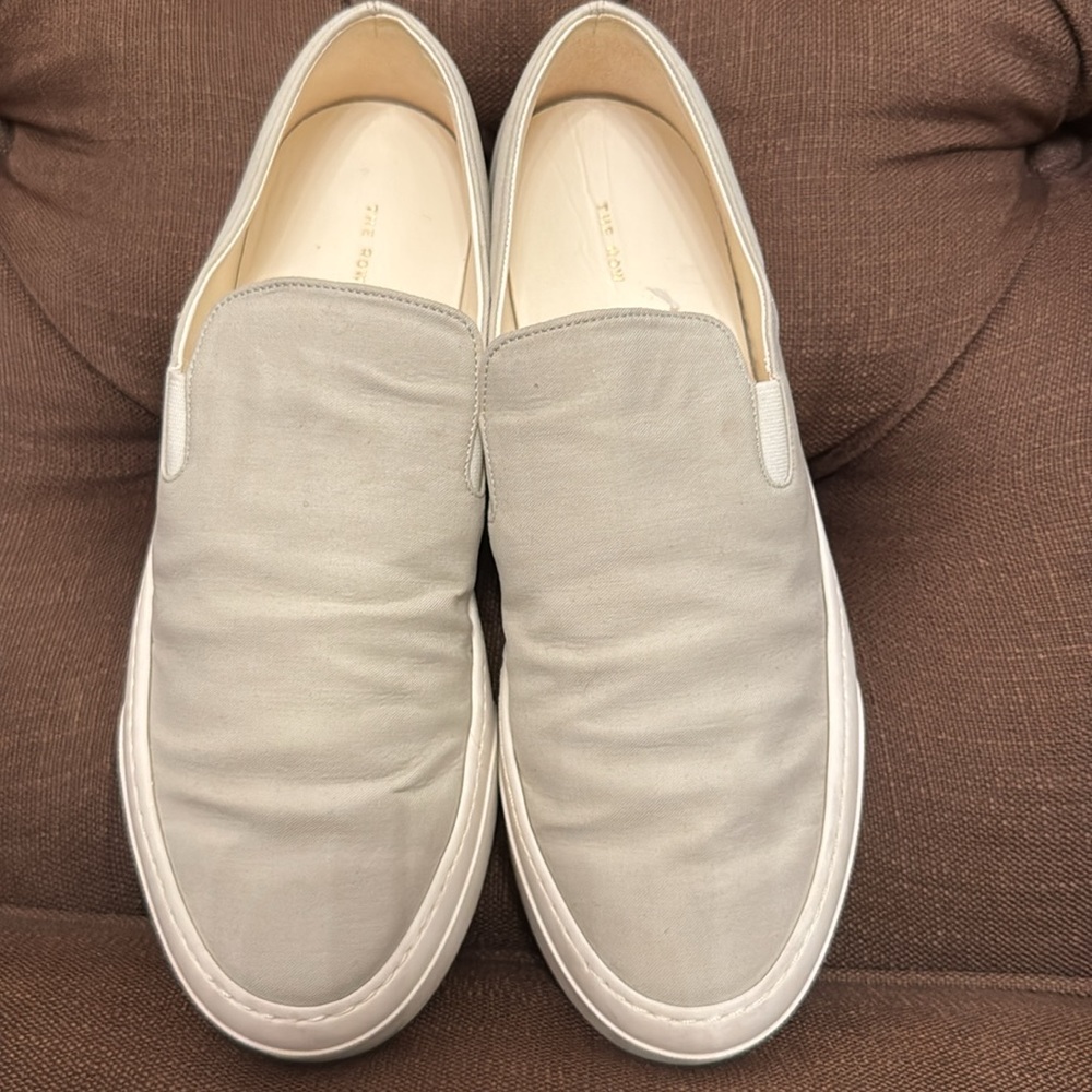 The Row Beige Slip-On Sneakers - Picture 10 of 10